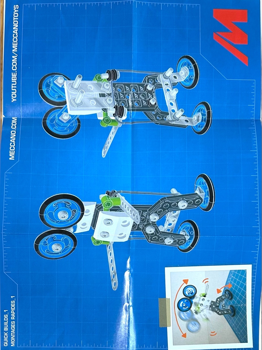 Meccano Engineering & Robotics Innovationo Set Quick Builds #19604 - Picture 7 of 12